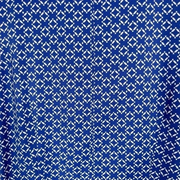 🌟✨2 for $20  ✨🌟 MARIO SERRANI | BLUE SLEEVELESS SHIFT DRESS - Picture 10 of 12